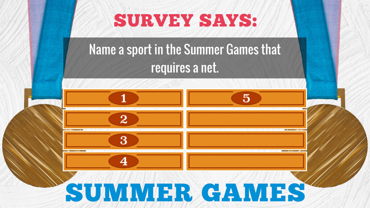 Survey Says Summer Games image number null